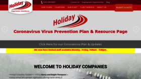 What Trustholiday.com website looked like in 2021 (3 years ago)