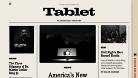 What Tabletmag.com website looked like in 2021 (3 years ago)