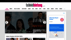 What Tabloidbintang.com website looked like in 2021 (3 years ago)