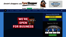 What Tyre-shopper.co.uk website looked like in 2021 (3 years ago)