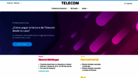 What Telecom.com.ar website looked like in 2021 (3 years ago)
