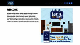 What Techrunners.com website looked like in 2021 (3 years ago)