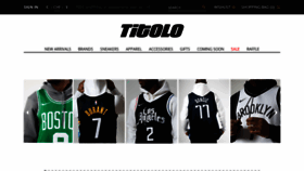 What Titolo.ch website looked like in 2021 (4 years ago)