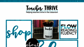 What Teacherthrive.com website looked like in 2021 (3 years ago)