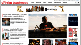 What Thedrinksbusiness.com website looked like in 2021 (3 years ago)