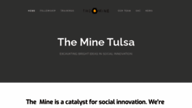 What Theminetulsa.com website looked like in 2021 (3 years ago)