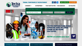 What Tectra.ma website looked like in 2021 (3 years ago)
