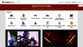 What Turkishexportal.com website looked like in 2021 (4 years ago)
