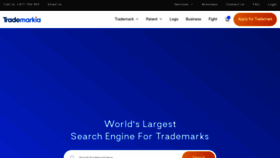 What Trademarkia.com website looked like in 2021 (3 years ago)