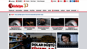 What Turkiyegazetesi.com.tr website looked like in 2021 (3 years ago)
