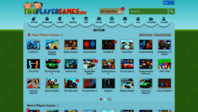 What Twoplayergames.org website looked like in 2021 (3 years ago)