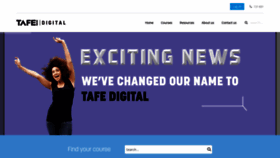 What Tafenow.com.au website looked like in 2021 (3 years ago)
