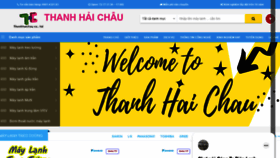 What Thanhhaichau.com website looked like in 2021 (3 years ago)