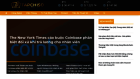 What Tapchiso.com website looked like in 2021 (3 years ago)