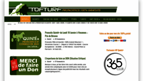 What Tof-turf.com website looked like in 2021 (3 years ago)