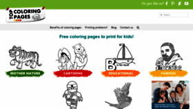 What Topcoloringpages.net website looked like in 2021 (3 years ago)