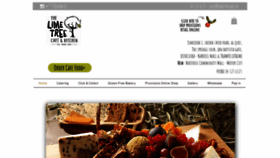 What Thelimetreecafe.com website looked like in 2021 (3 years ago)