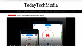 What Todaytechmedia.com website looked like in 2021 (3 years ago)