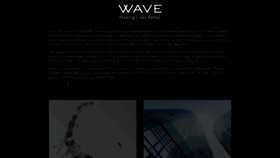 What Thewavegroup.com website looked like in 2021 (3 years ago)