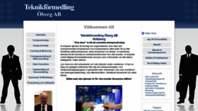 What Teknikformedling.se website looked like in 2021 (3 years ago)