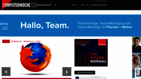 What Tecchannel.de website looked like in 2021 (3 years ago)