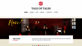 What Tale-of-tales.com website looked like in 2021 (3 years ago)
