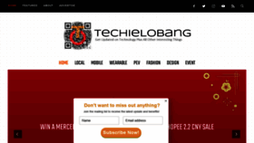 What Techielobang.com website looked like in 2021 (3 years ago)