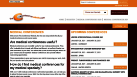 What Theconferencewebsite.com website looked like in 2021 (3 years ago)