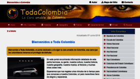 What Todacolombia.com website looked like in 2021 (3 years ago)