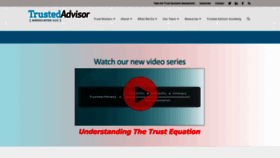 What Trustedadvisor.com website looked like in 2021 (3 years ago)