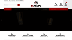 What Taklope.com website looked like in 2021 (3 years ago)
