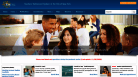 What Trsnyc.org website looked like in 2021 (3 years ago)