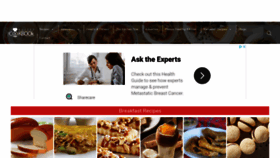 What Thecookbook.pk website looked like in 2021 (3 years ago)