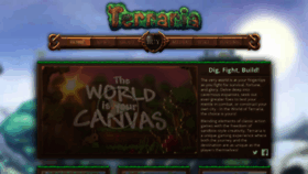 What Terraria.org website looked like in 2021 (3 years ago)