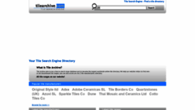 What Tilearchive.com website looked like in 2021 (3 years ago)