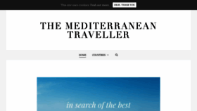 What Themediterraneantraveller.com website looked like in 2021 (3 years ago)
