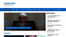 What Tahavi.com website looked like in 2021 (3 years ago)