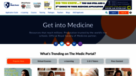 What Themedicportal.com website looked like in 2021 (3 years ago)