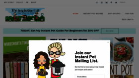 What Theinspirationedit.com website looked like in 2021 (5 years ago)