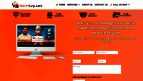 What Techsquadinc.com website looked like in 2021 (5 years ago)