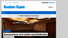 What Traunsteiner-tagblatt.de website looked like in 2021 (3 years ago)