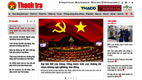 What Thanhtra.com.vn website looked like in 2021 (3 years ago)