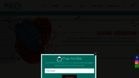 What Thepoochcollective.in website looked like in 2021 (3 years ago)