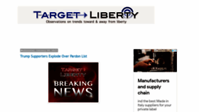 What Targetliberty.com website looked like in 2021 (3 years ago)