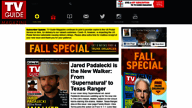 What Tvguidemagazine.com website looked like in 2021 (3 years ago)