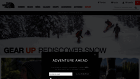 What Thenorthface.com.mx website looked like in 2021 (4 years ago)