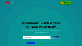 What Tiktokfull.com website looked like in 2021 (3 years ago)