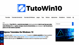 What Tutowin10.com website looked like in 2021 (3 years ago)