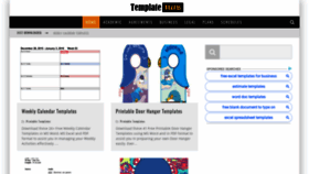 What Templatehub.org website looked like in 2021 (3 years ago)
