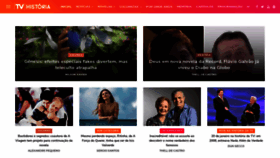 What Tvhistoria.com.br website looked like in 2021 (3 years ago)